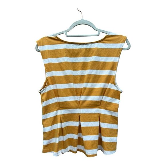 Anthropologie Maeve Sleeveless V-Neck Corset Blouse Tank Top size small - Picture 6 of 7